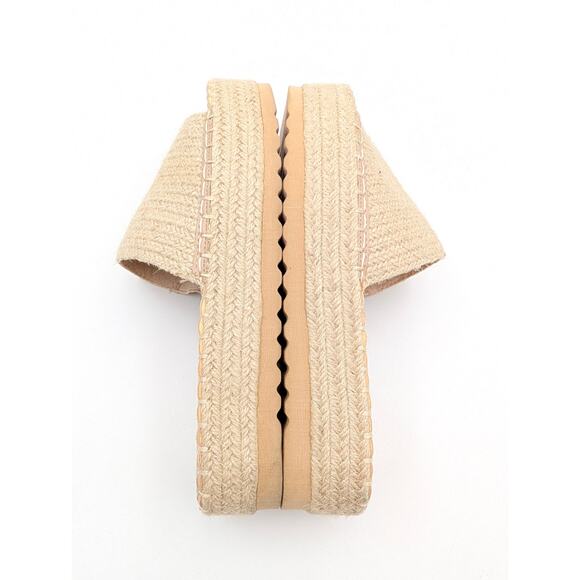 Beach by Matisse Del Mar Platform Sandals Women's Beige Size US10M EU41 - Picture 6 of 9